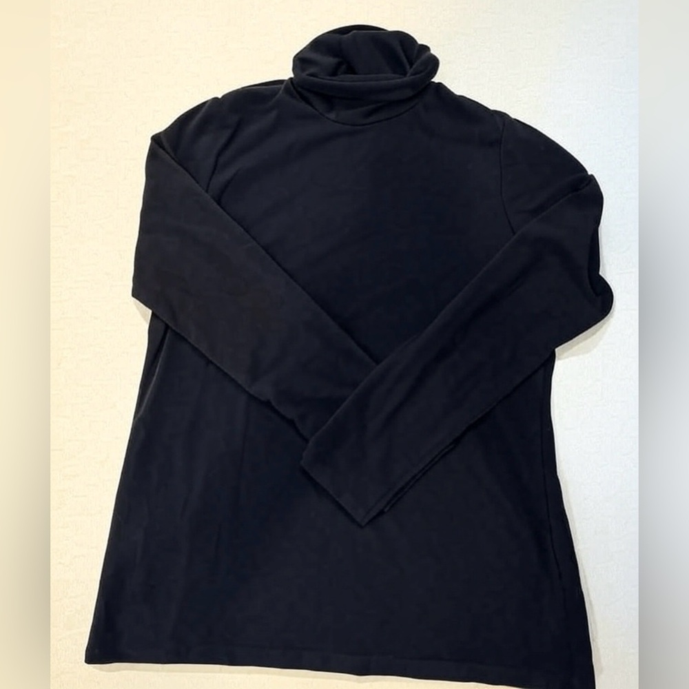 Talbots Black Turtleneck